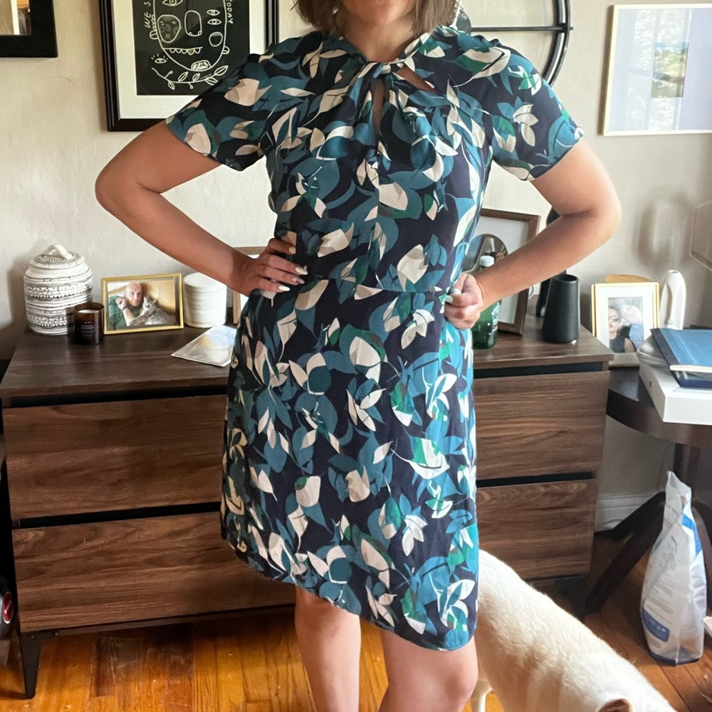 Banana Republic factory, conservative, mini dress
